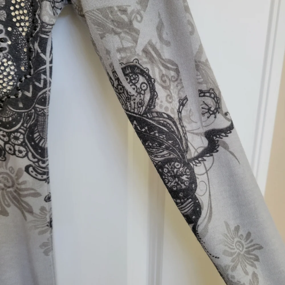 Pinkeli Hooded Embellished Jersey - Picture 9 of 16